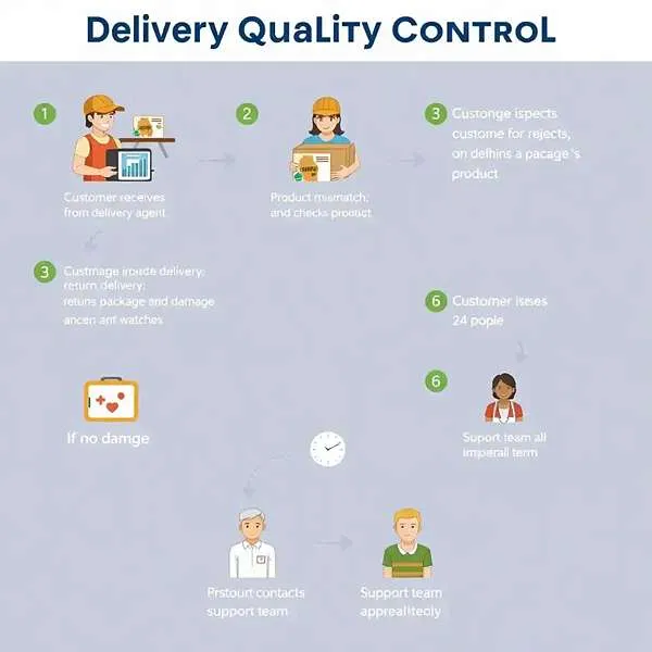 نمودار فرآیند بازگرداندن کالا و شرایط مرجوعی در لالاروژ