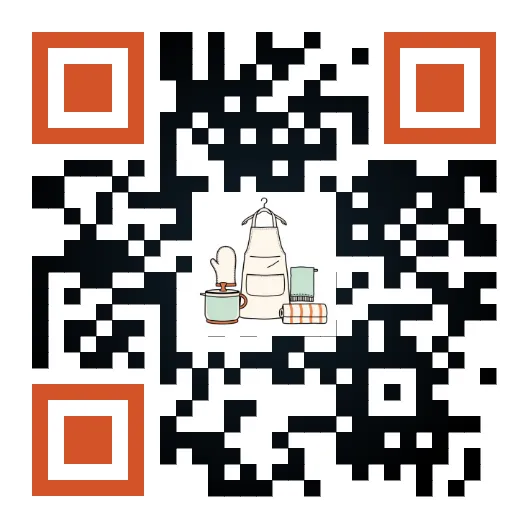 لوگوی لالاروژ روی تصویر، معرفی پیج اینستاگرام با منسوجات آشپزخانه ضد لک و نانویی