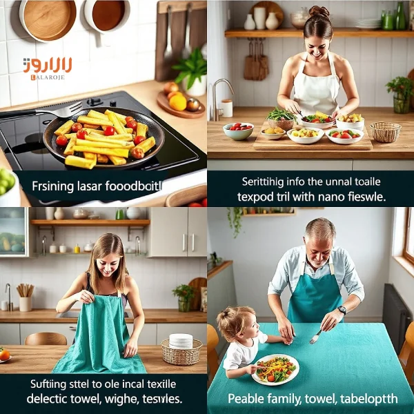 توصیههای لالاروژ برای سبکهای مختلف آشپزی: ضد لک، ضد چربی و مناسب کودکان.