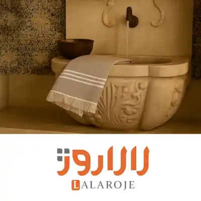 ابعاد و سایز استاندارد حوله استخری لالاروژ مناسب استخر و ساحل